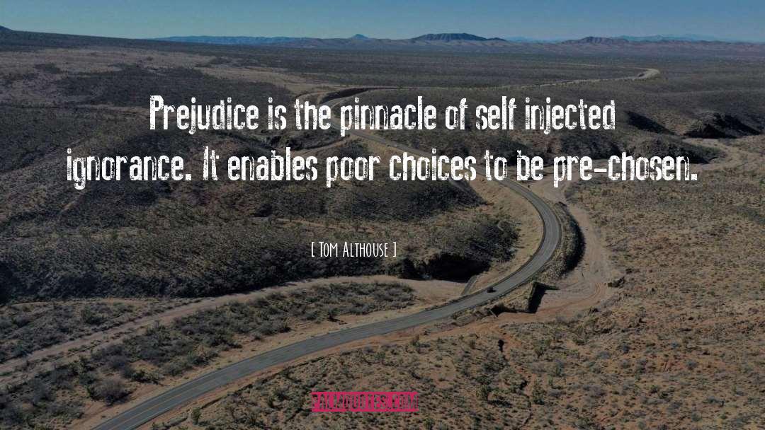 Pinnacle quotes by Tom Althouse