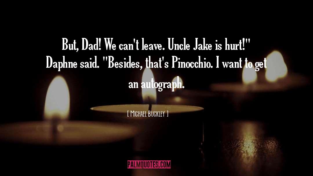 Pinocchio quotes by Michael Buckley