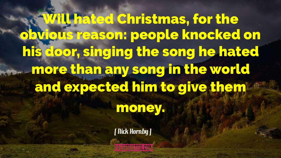 Pinterest Christmas Manger quotes by Nick Hornby