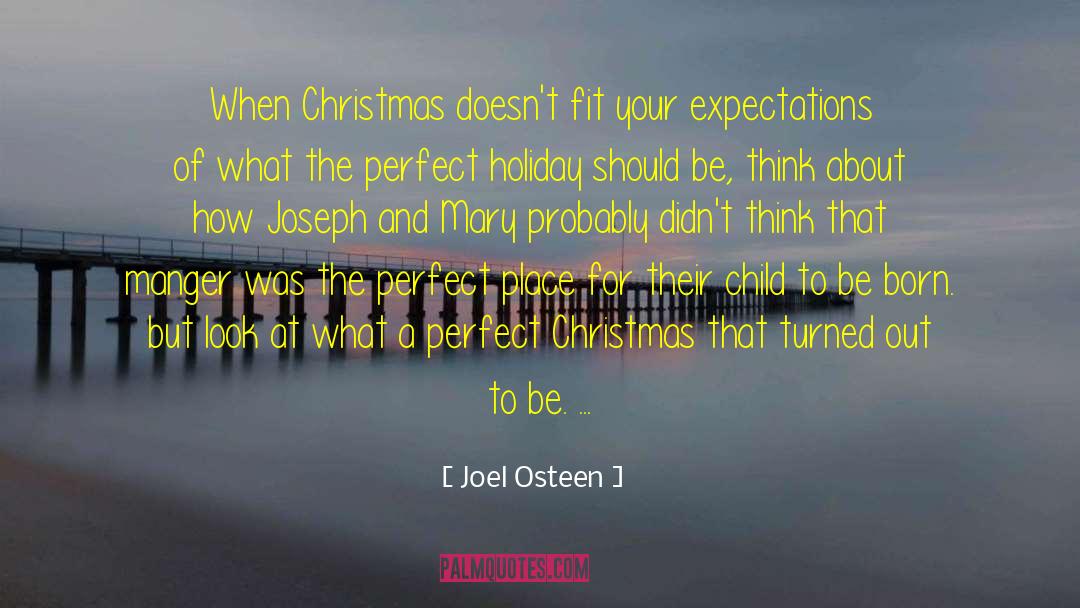 Pinterest Christmas Manger quotes by Joel Osteen