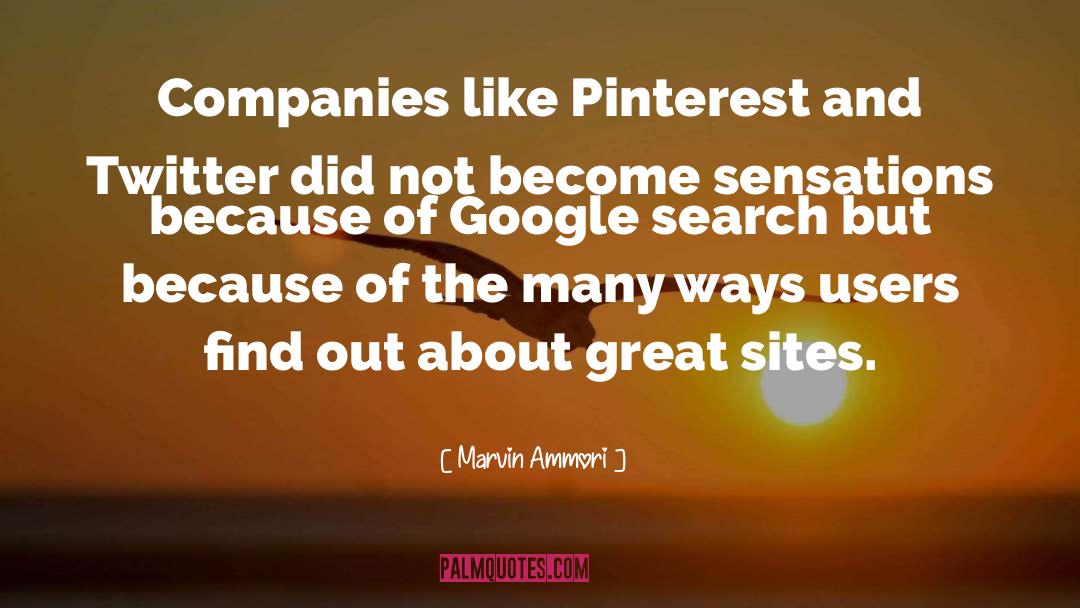 Pinterest Pins quotes by Marvin Ammori