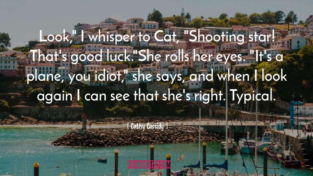 Pintucci Shooting quotes by Cathy Cassidy