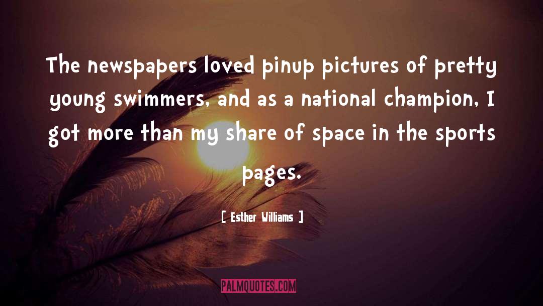 Pinup quotes by Esther Williams