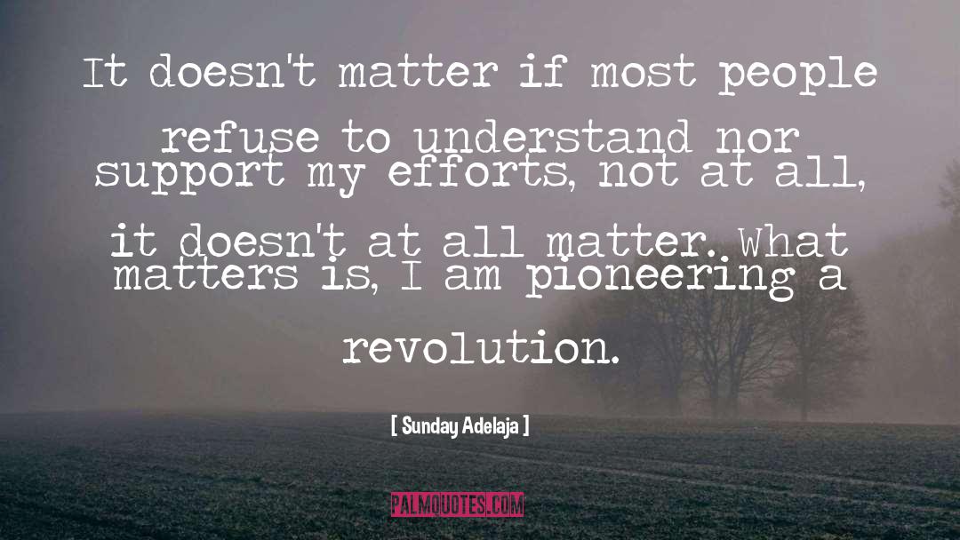 Pioneer quotes by Sunday Adelaja