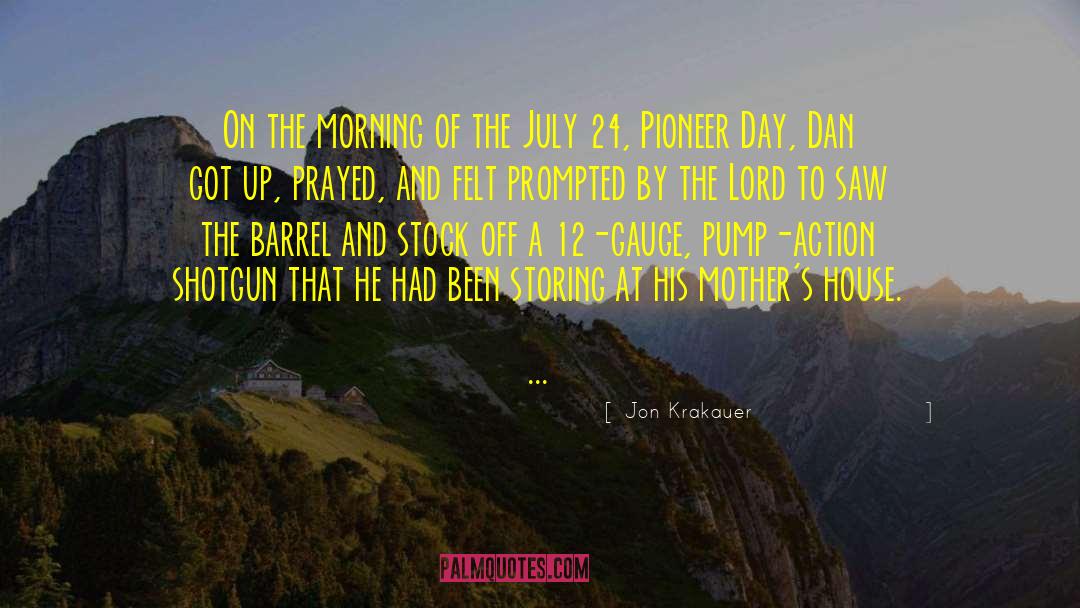 Pioneer quotes by Jon Krakauer