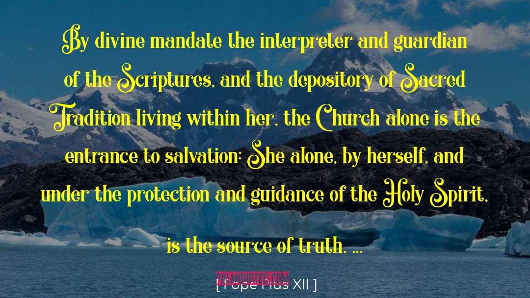 Pioneer Spirit quotes by Pope Pius XII