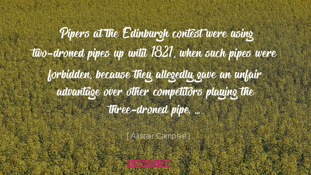 Pipes quotes by Alistair Campsie