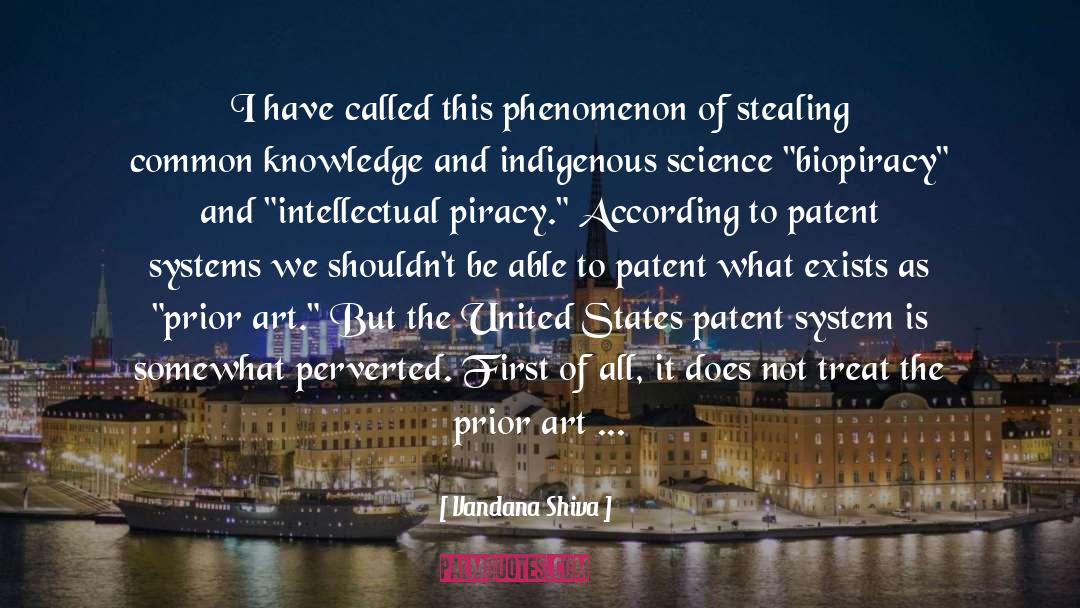 Piracy quotes by Vandana Shiva