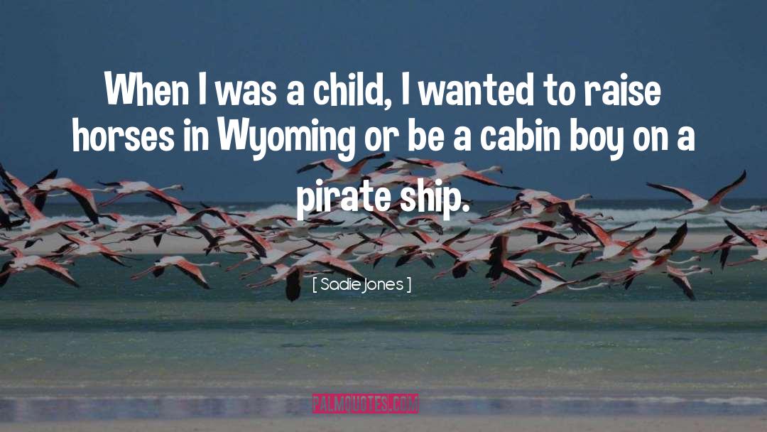 Pirate Ships quotes by Sadie Jones