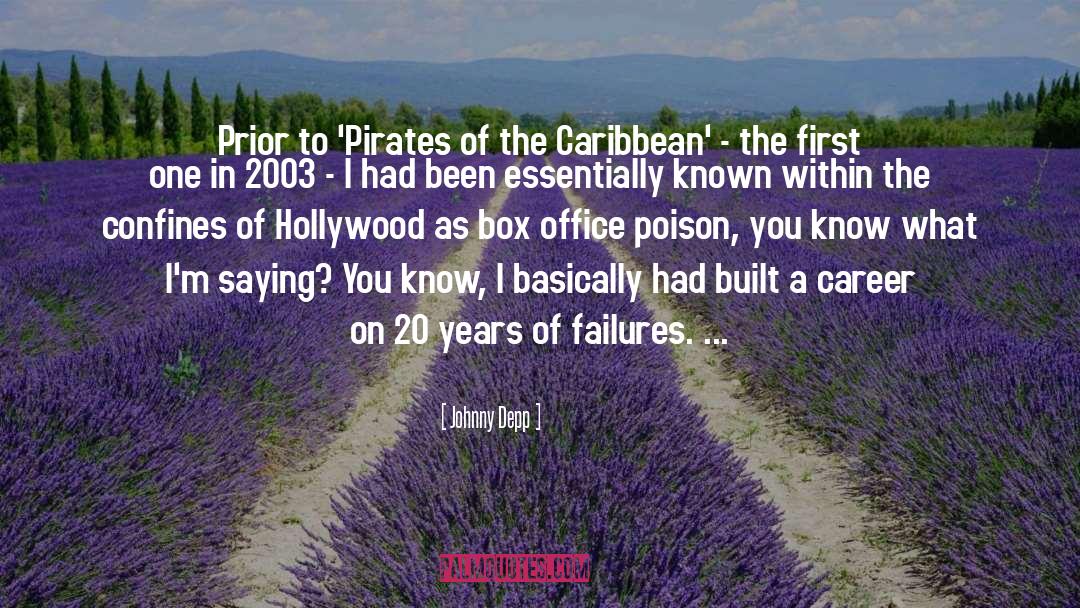 Pirates Of The Caribbean quotes by Johnny Depp