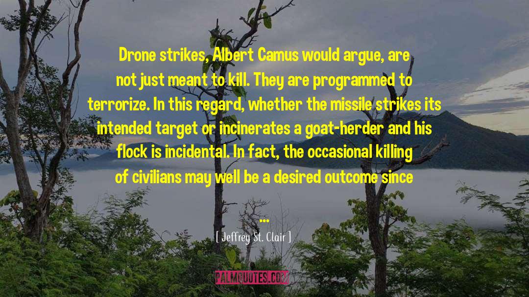 Pirker Drone quotes by Jeffrey St. Clair