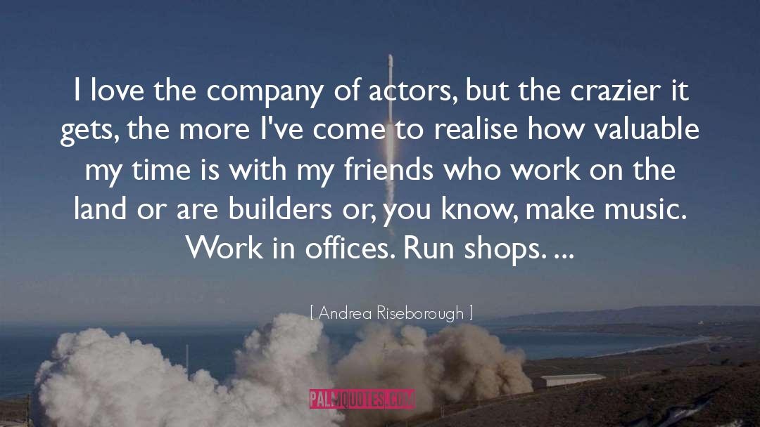 Pirmann Builders quotes by Andrea Riseborough