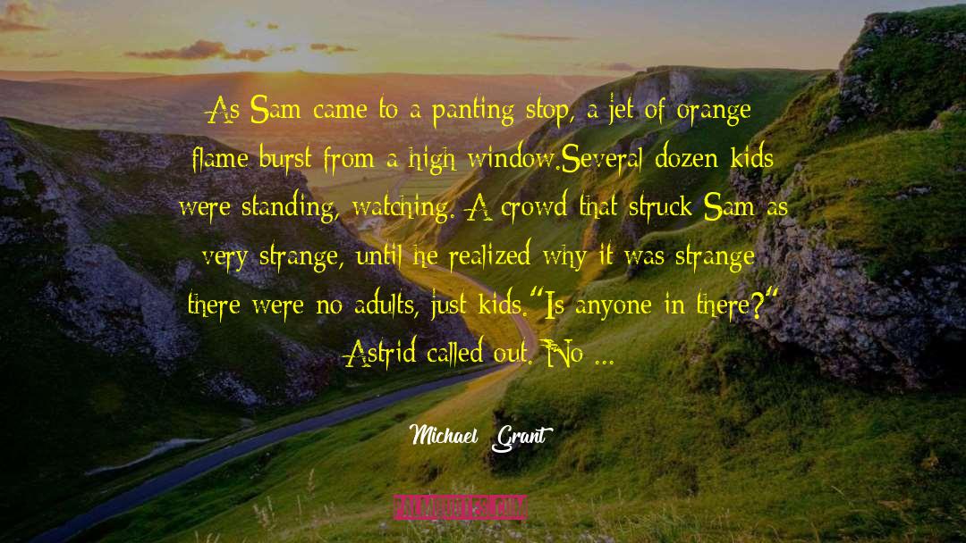 Piscetta Orange quotes by Michael  Grant