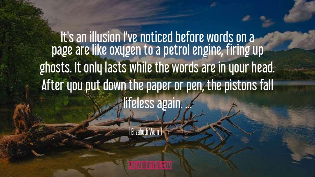 Pistons quotes by Elizabeth Wein