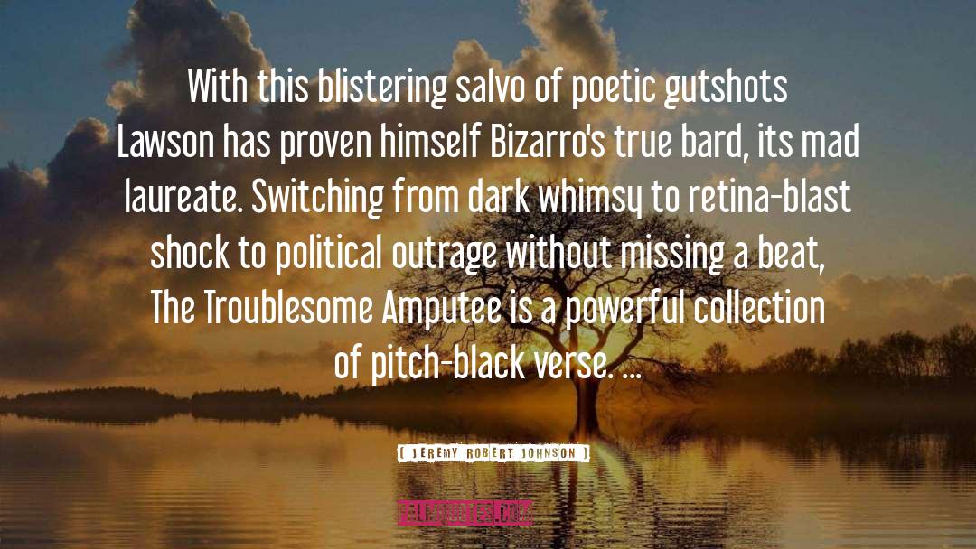 Pitch Black quotes by Jeremy Robert Johnson