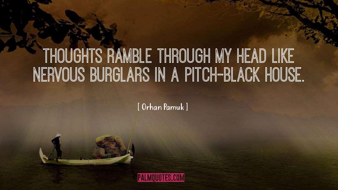 Pitch Black quotes by Orhan Pamuk