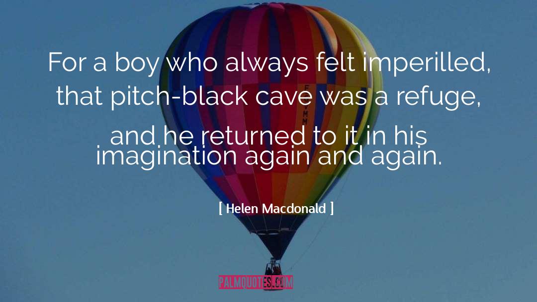 Pitch Black quotes by Helen Macdonald