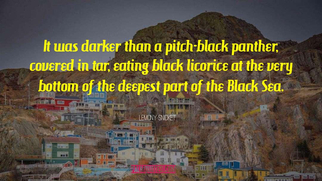 Pitch Black quotes by Lemony Snicket