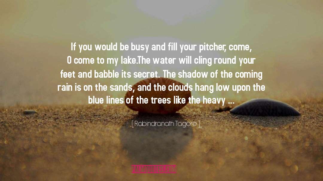 Pitcher quotes by Rabindranath Tagore