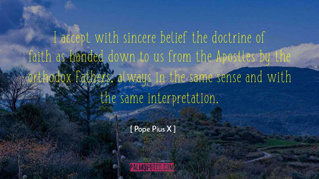 Pius X quotes by Pope Pius X
