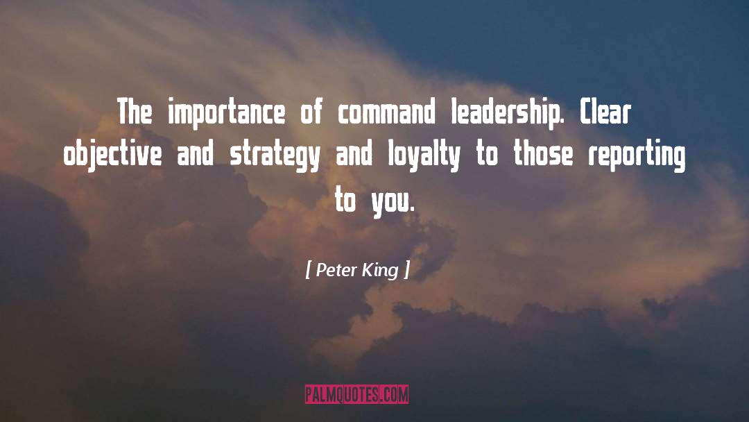 Pivot Leadership quotes by Peter King