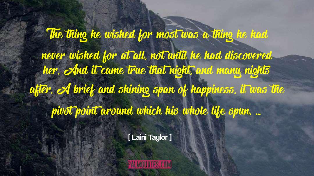 Pivot Point quotes by Laini Taylor
