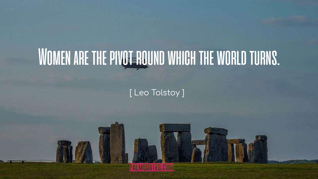 Pivot quotes by Leo Tolstoy
