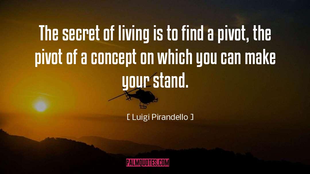 Pivot quotes by Luigi Pirandello