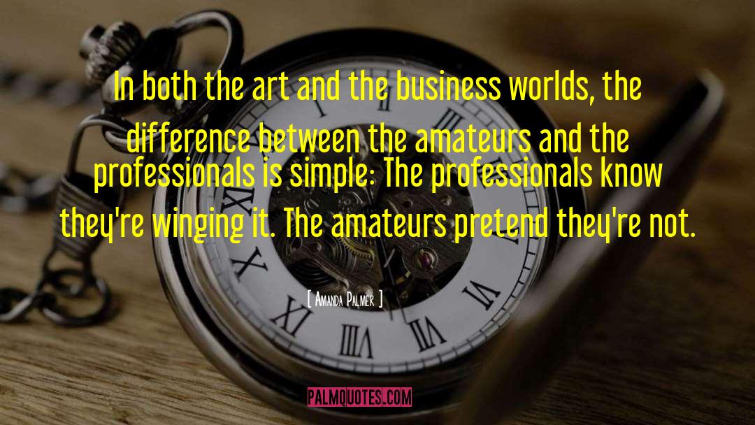 Pivoting In Business quotes by Amanda Palmer