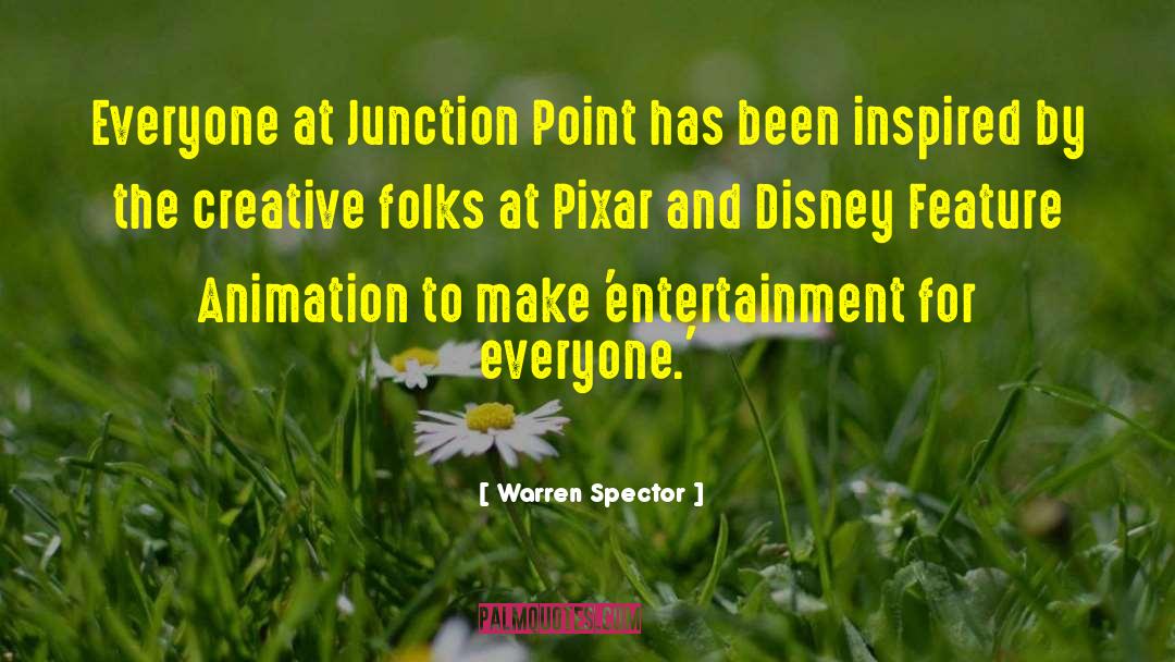 Pixar quotes by Warren Spector