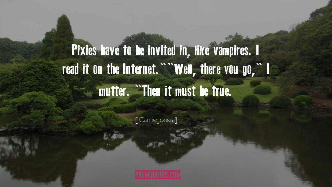 Pixies quotes by Carrie Jones