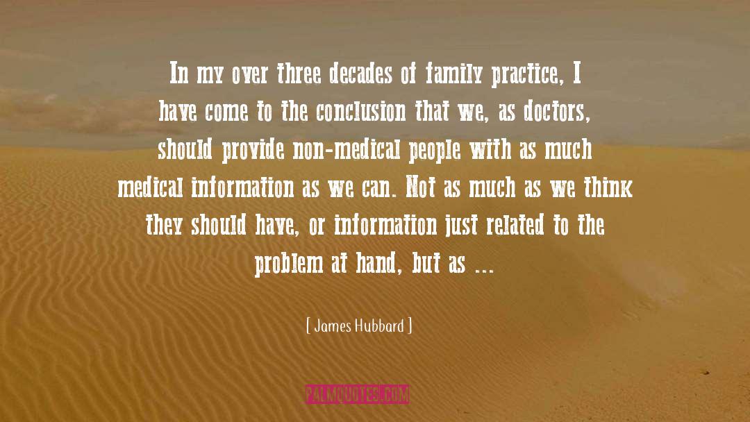 Pizer Family Practice quotes by James Hubbard