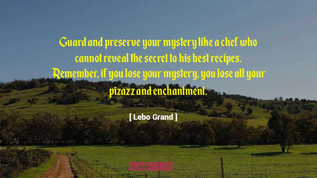Pizzazz quotes by Lebo Grand