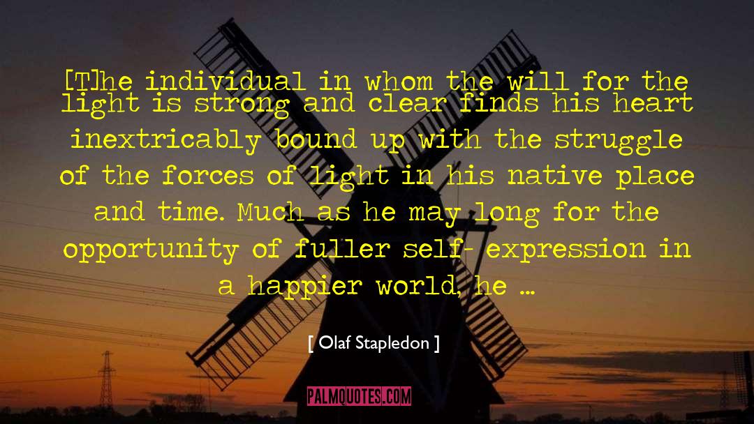 Place And Time quotes by Olaf Stapledon
