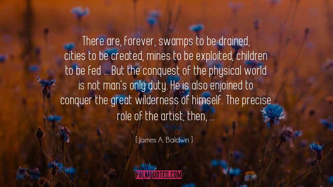 Place Of Art quotes by James A. Baldwin