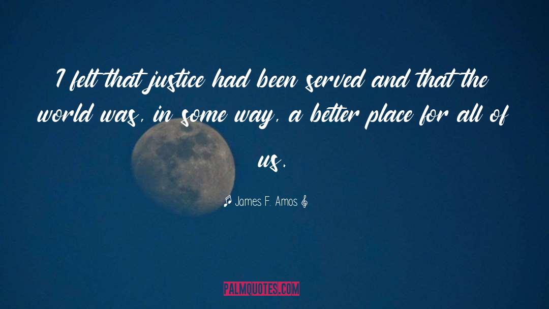 Place Worship quotes by James F. Amos