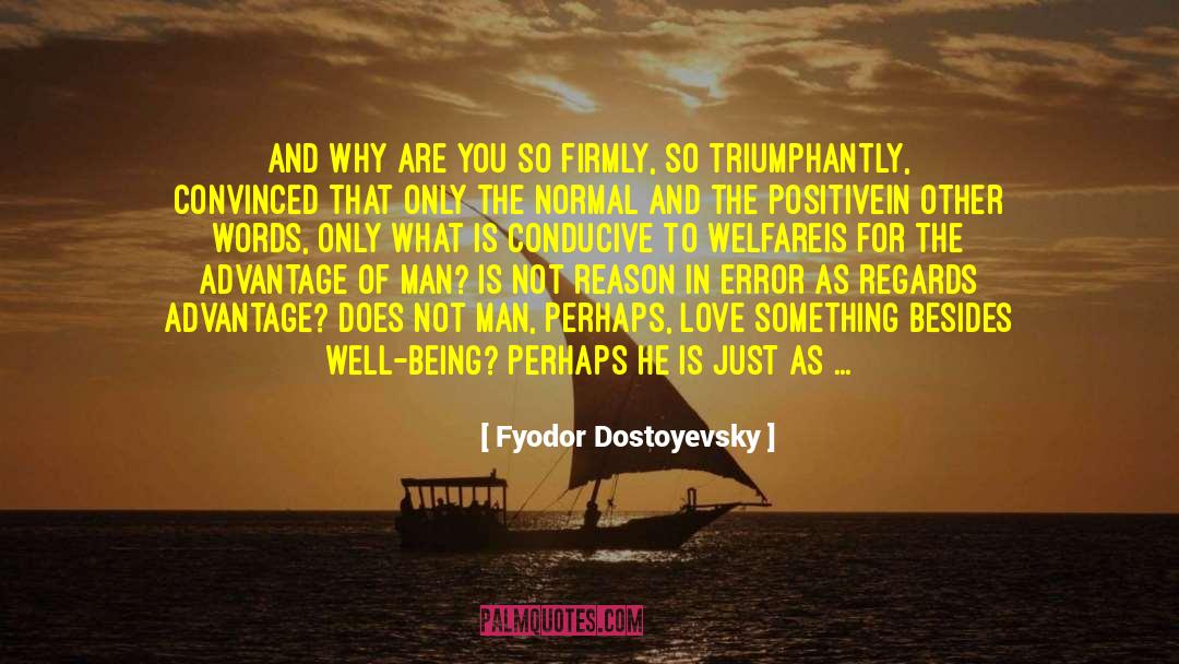 Placement Of Words quotes by Fyodor Dostoyevsky