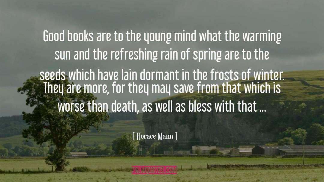 Places In Books quotes by Horace Mann