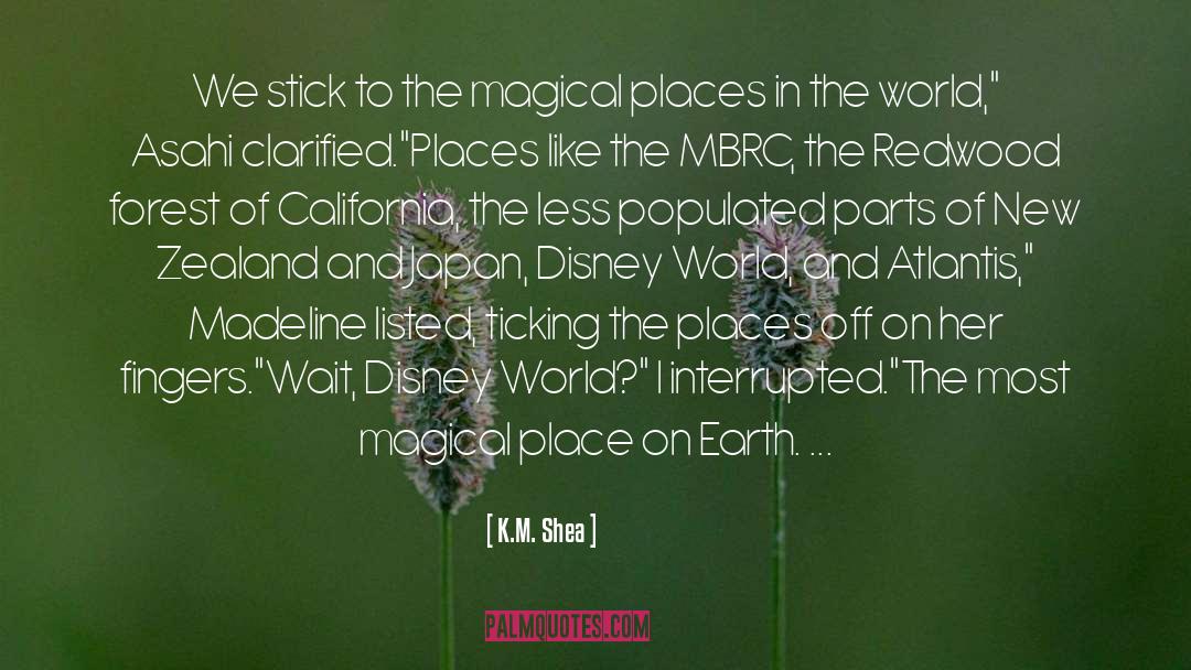 Places In The World quotes by K.M. Shea