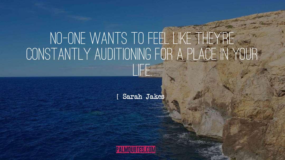 Places In Your Life quotes by Sarah Jakes