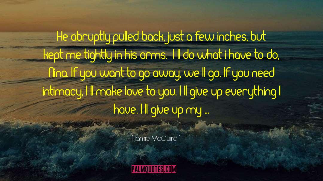 Places You Love quotes by Jamie McGuire