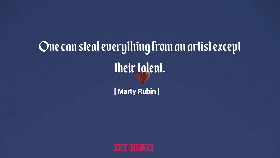 Plagiarism quotes by Marty Rubin