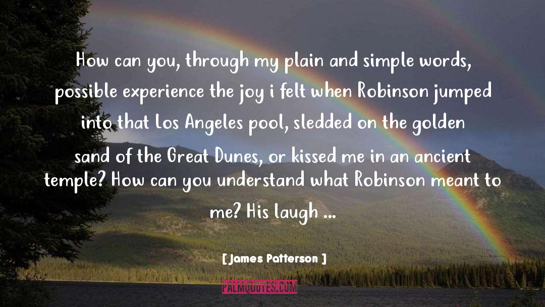 Plain And Simple quotes by James Patterson