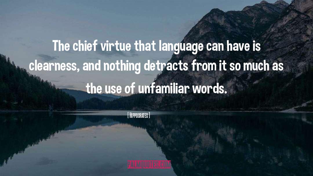 Plain Language quotes by Hippocrates