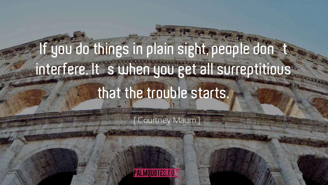 Plain Sight quotes by Courtney Maum