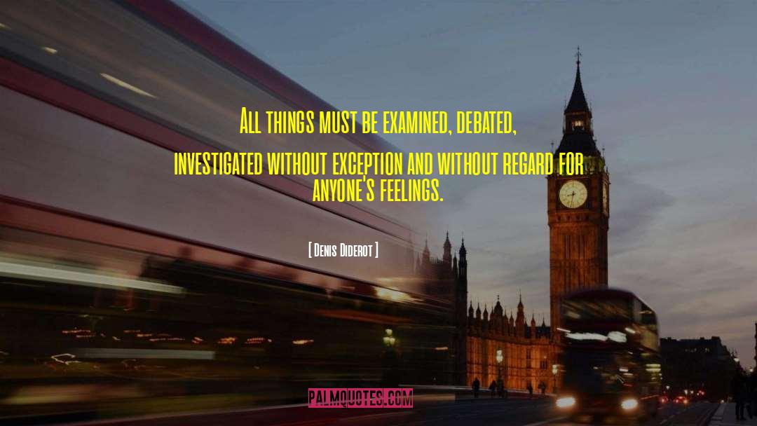Plain Things quotes by Denis Diderot