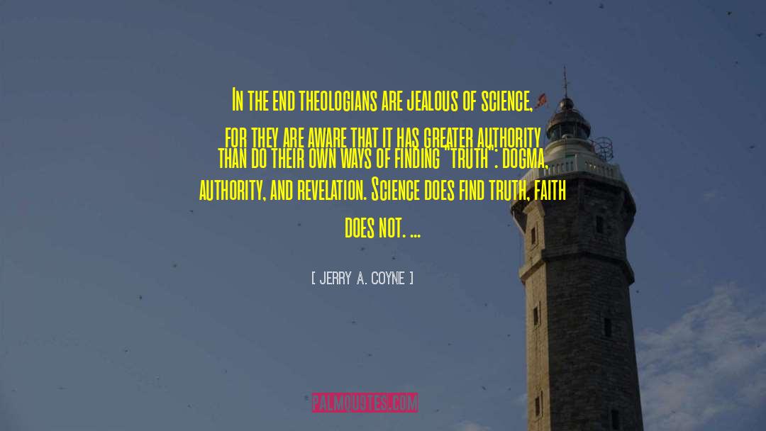 Plain Truth quotes by Jerry A. Coyne