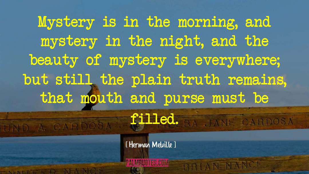 Plain Truth quotes by Herman Melville