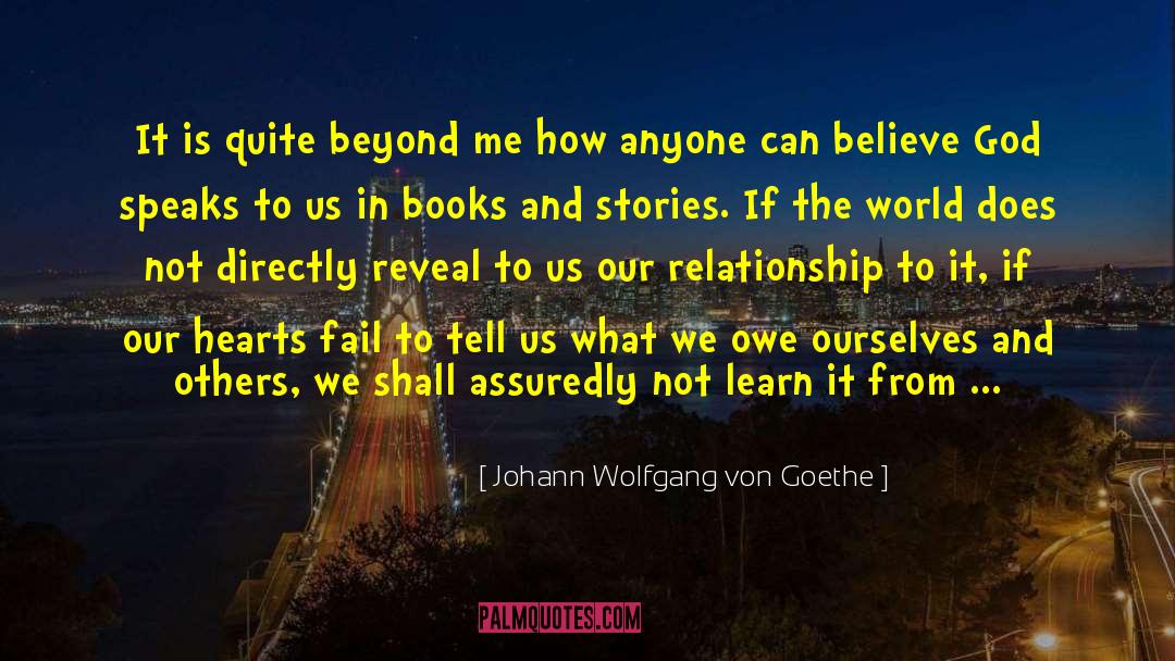 Plainspoken Books quotes by Johann Wolfgang Von Goethe