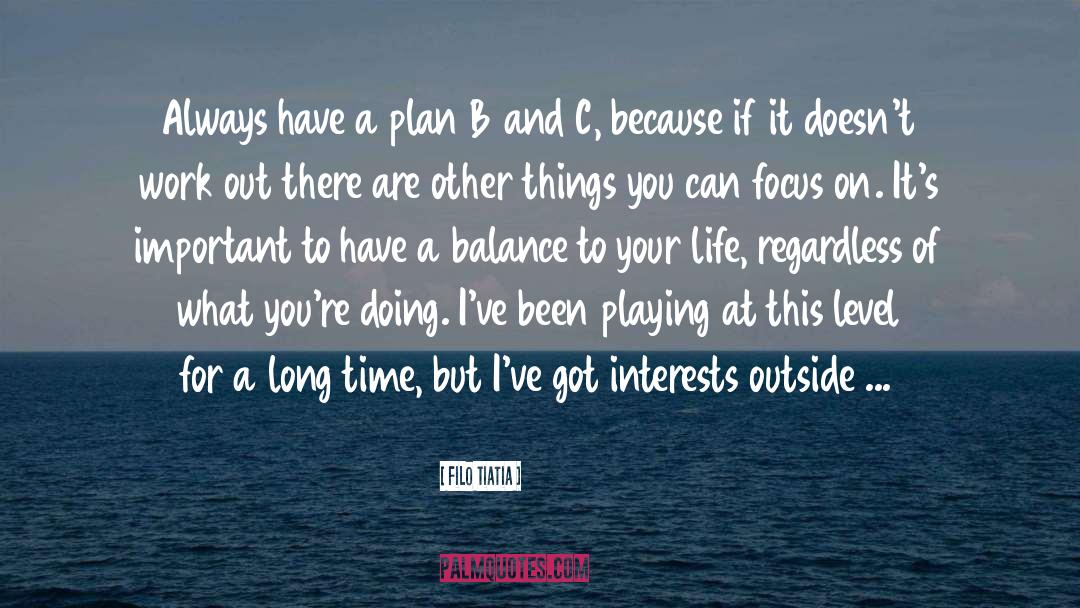 Plan B quotes by Filo Tiatia